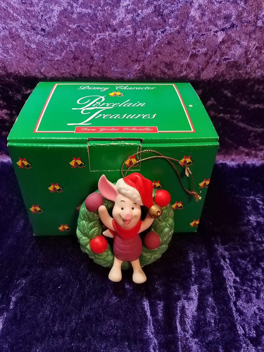 Disney Piglet Porcelain Wreath Ornament